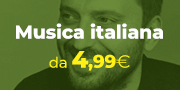 Tutta la musica italiana da 4,99 euro
