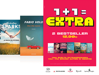 Mondadori Extra 1+1 - Due bestseller a 12,90 euro
