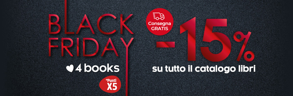 Black Friday 2024: 15% su tutti i libri