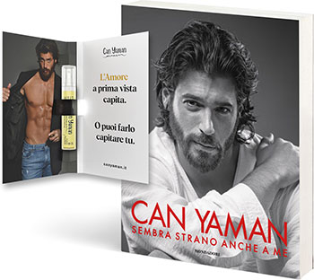 Pre-acquista l'edizione speciale del libro di Can Yaman e avrai in omaggio il campioncino del profumo Mania